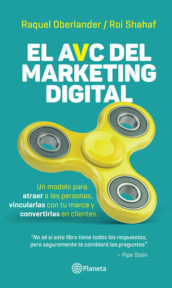 Tapa del libro El AVC del marketing digital, de Raquel Oberlander